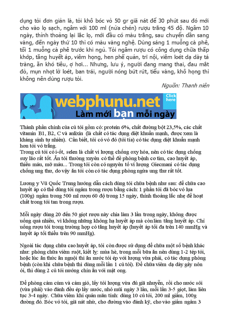 image for page Tỏi chữa bệnh