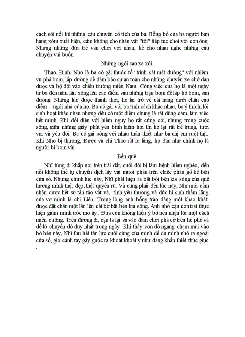 image for page Tóm tắt truyện trong chương trình văn 9