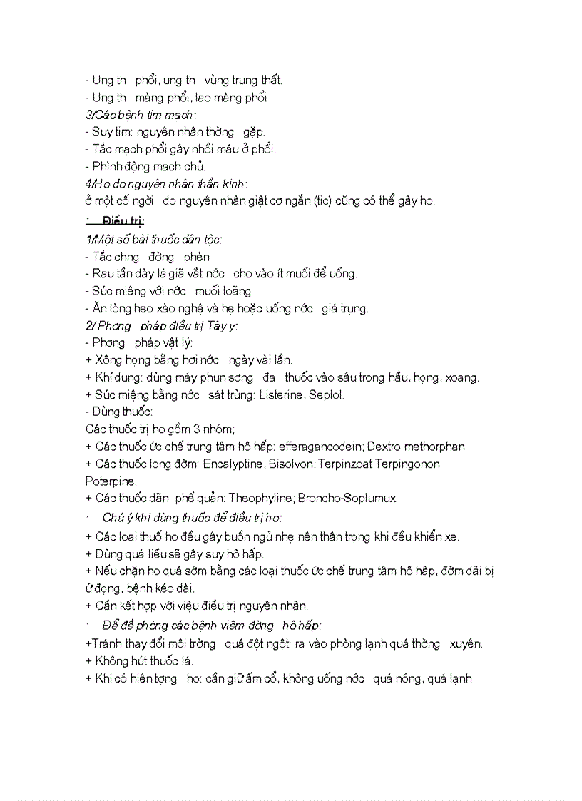 image for page Tri benh ho tai nha