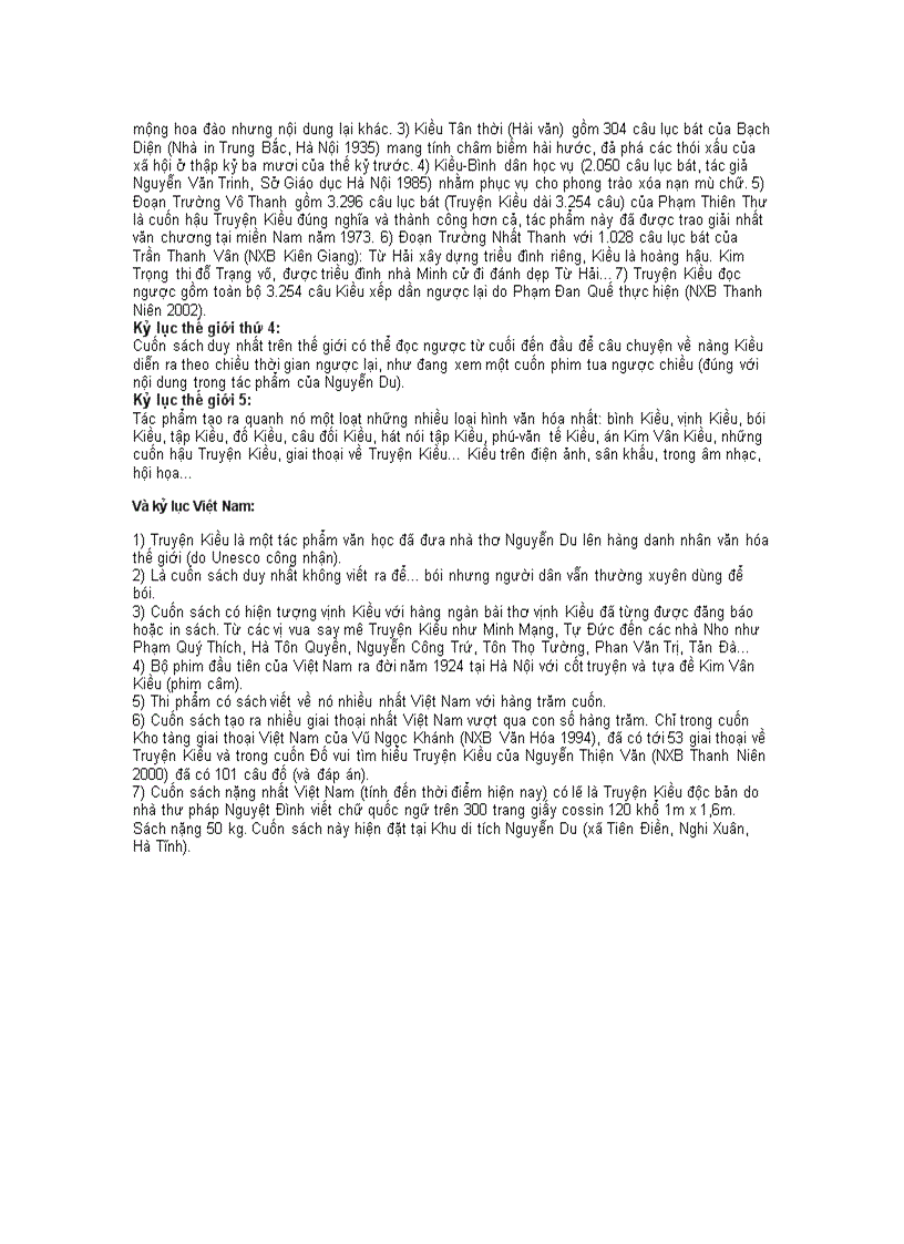 image for page Truyen Kiều những kỉ lục của VN và T Giới