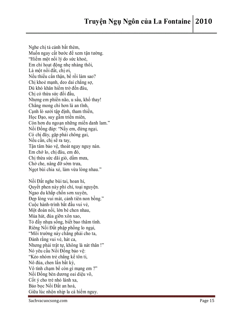 image for page Truyện ngụ ngôn của la fontaine