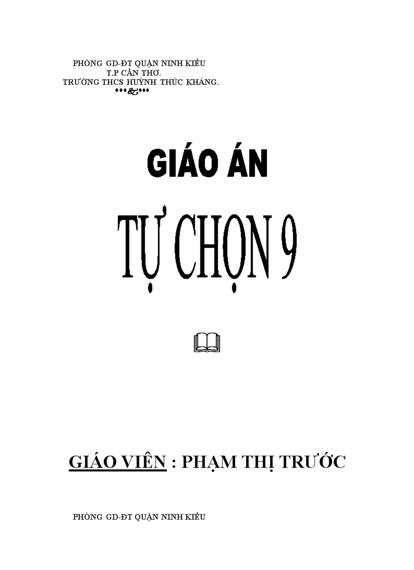 image for page Tự chọn 9 chủ đề 1 2