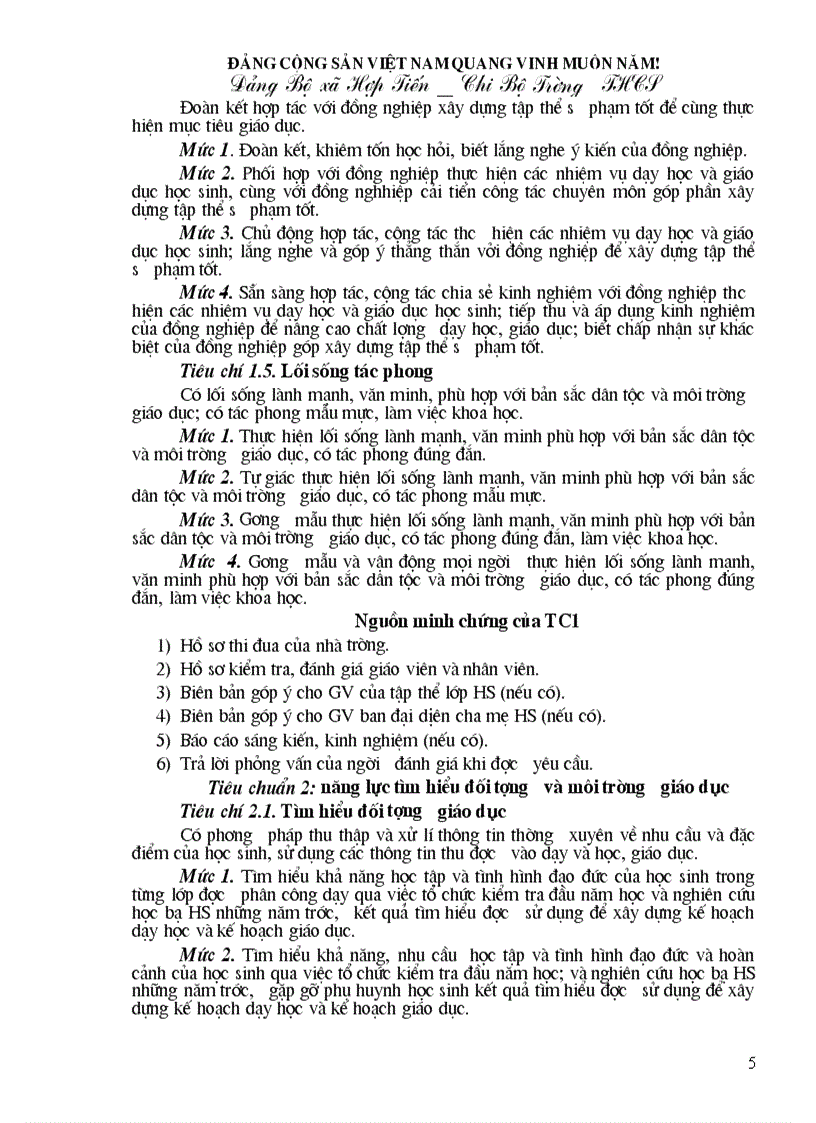 image for page Tư liệu tuyên truyền Chi Bộ