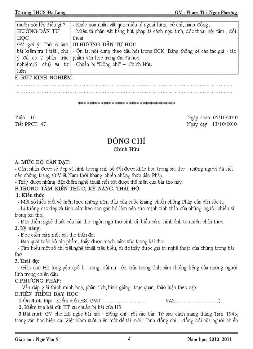 image for page Tuân 10 nv9 chuẩn ktkn 2010