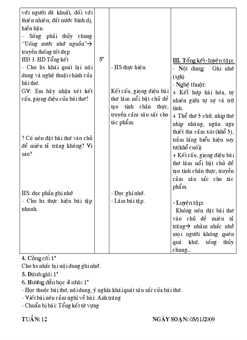 image for page Tuần 12 4 cột