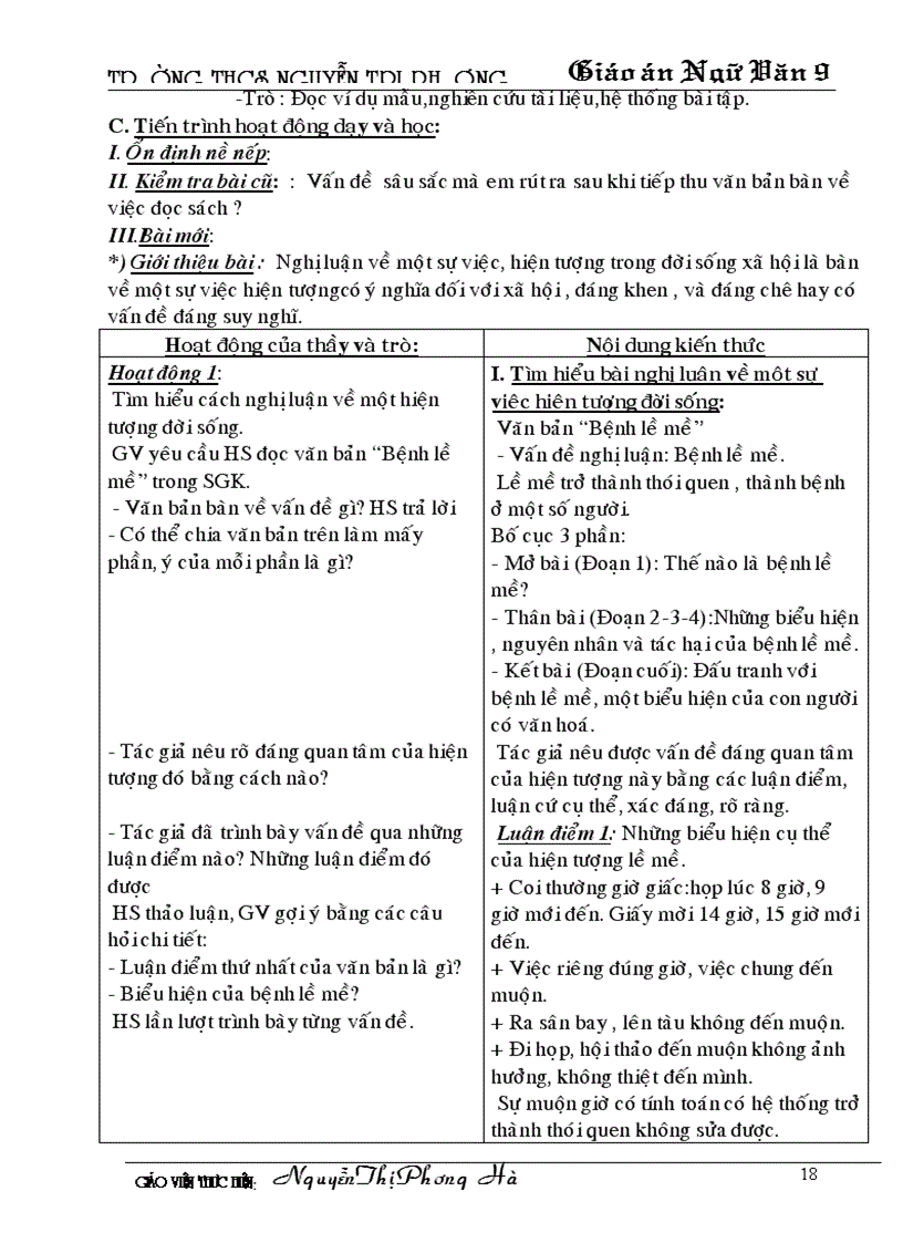 image for page Tuần 21 ngữ văn 9 2 cột