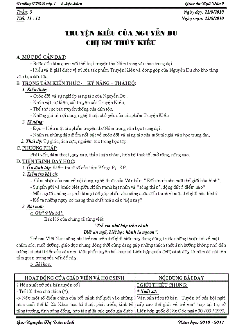 image for page Tuần 6 ngữ văn 9