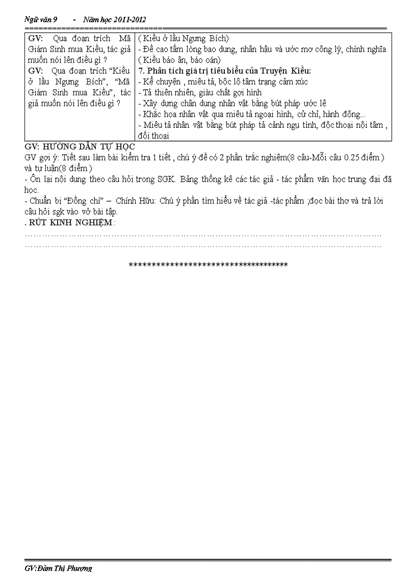 image for page Tuần 9 Ngữ văn 9 Chuẩn KTKN