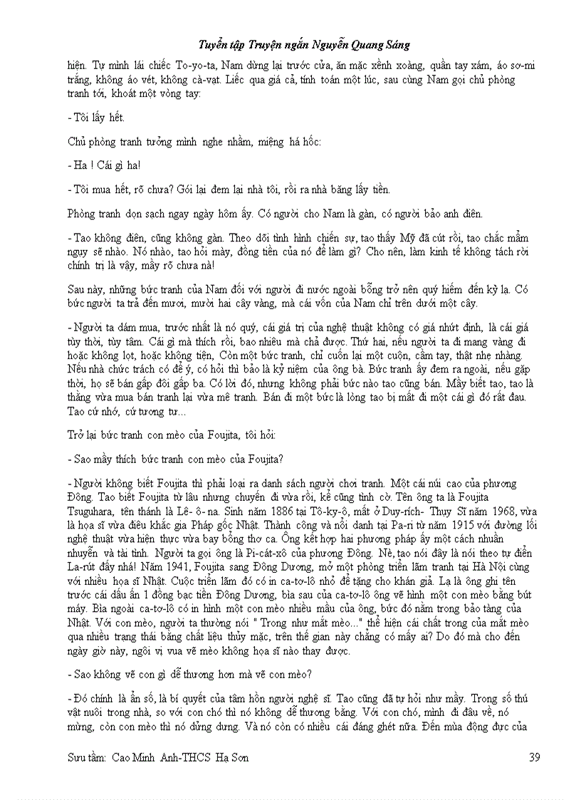 image for page Tuyen tap Nguyen Quang Sang