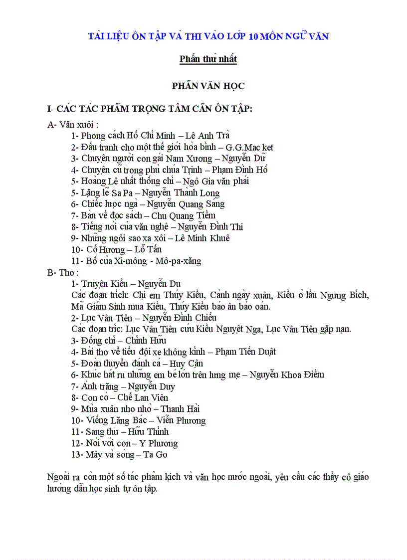 image for page Van 9 on thi vao lop 10