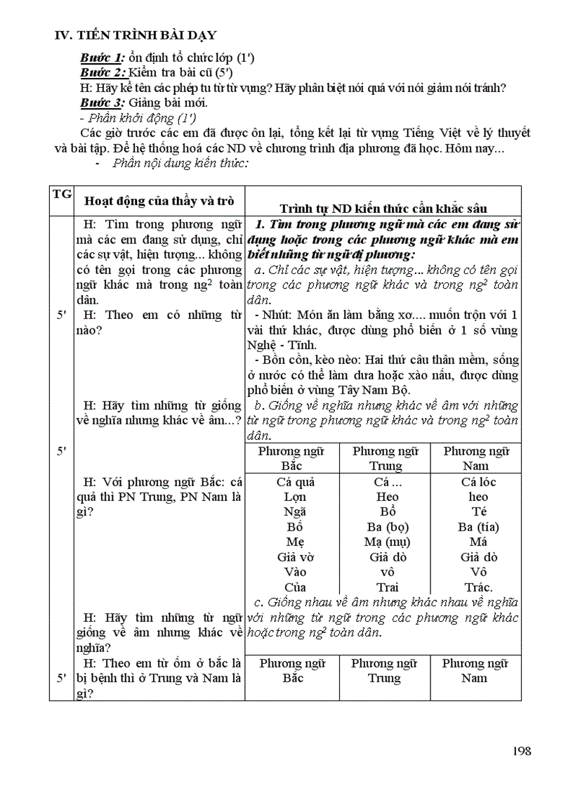 image for page Văn 9 soạn theo các bước quy định của SGD Cao Bằng