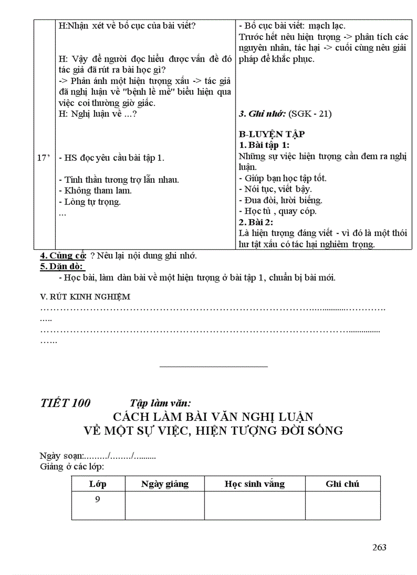 image for page Văn 9 soạn theo các bước quy định của SGD Cao Bằng