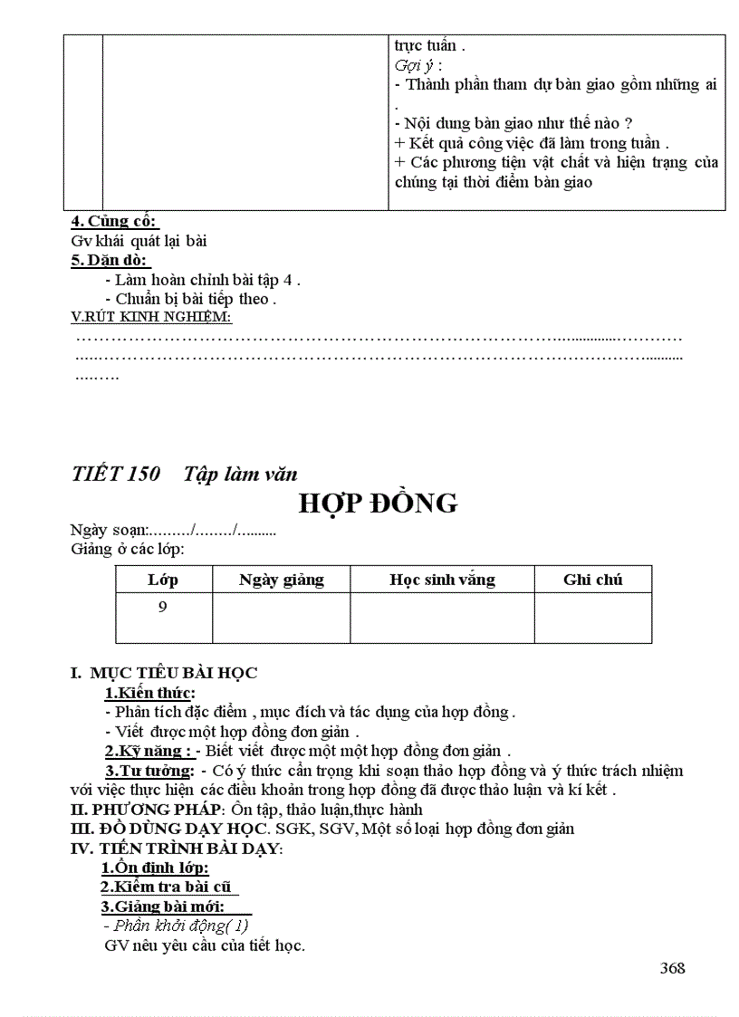 image for page Văn 9 soạn theo các bước quy định của SGD Cao Bằng