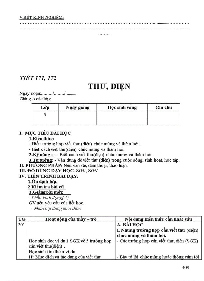 image for page Văn 9 soạn theo các bước quy định của SGD Cao Bằng