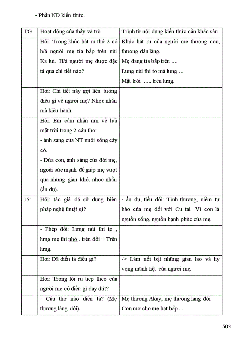 image for page Văn 9 soạn theo các bước quy định của SGD Cao Bằng