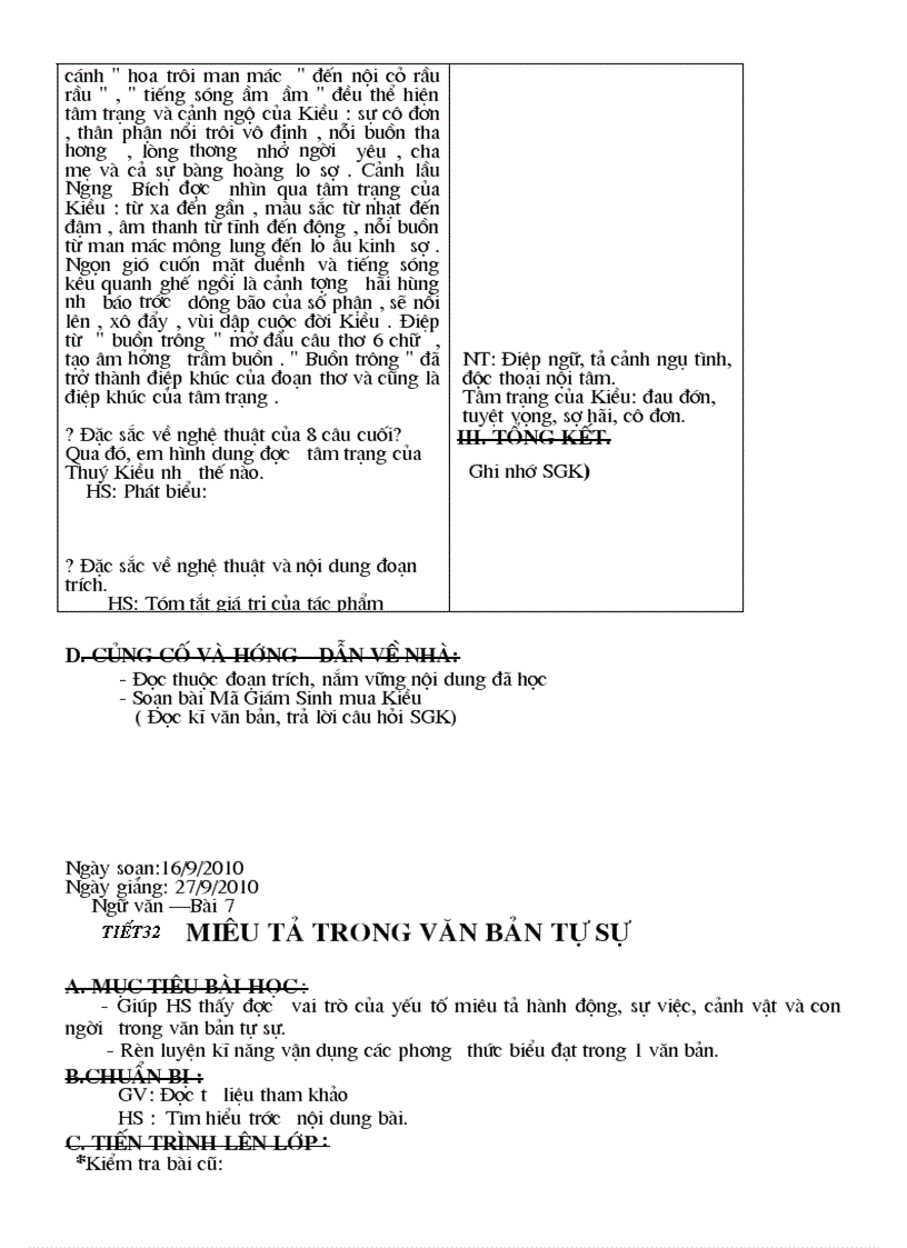 image for page Văn 9 Tuần 1 tuần 7