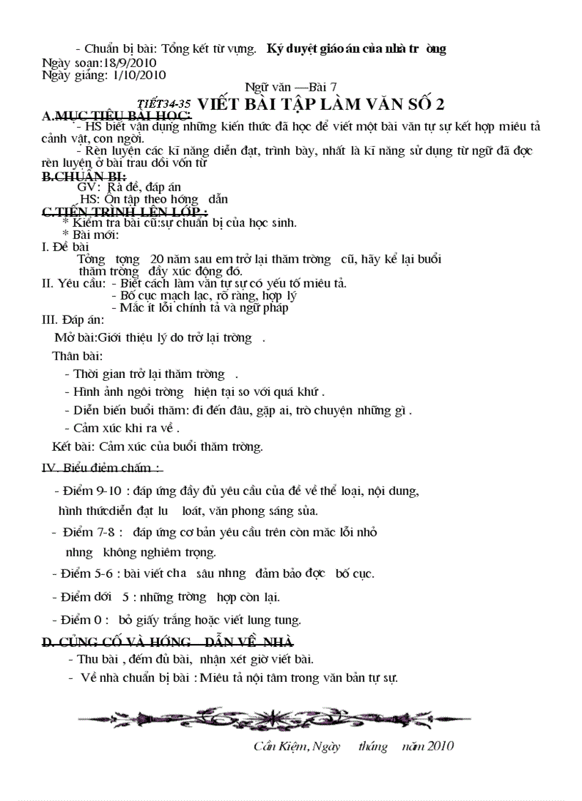 image for page Văn 9 Tuần 1 tuần 7