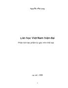 Văn học Việt Nam hiện đại