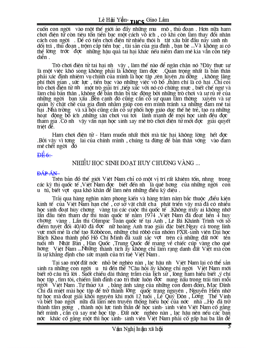 image for page Văn Nghị luận xã hội