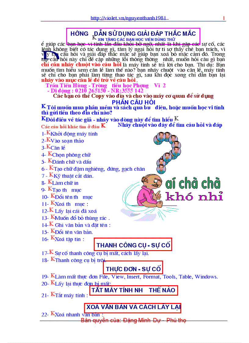 image for page Vi tính thật là đơn giản cực hay