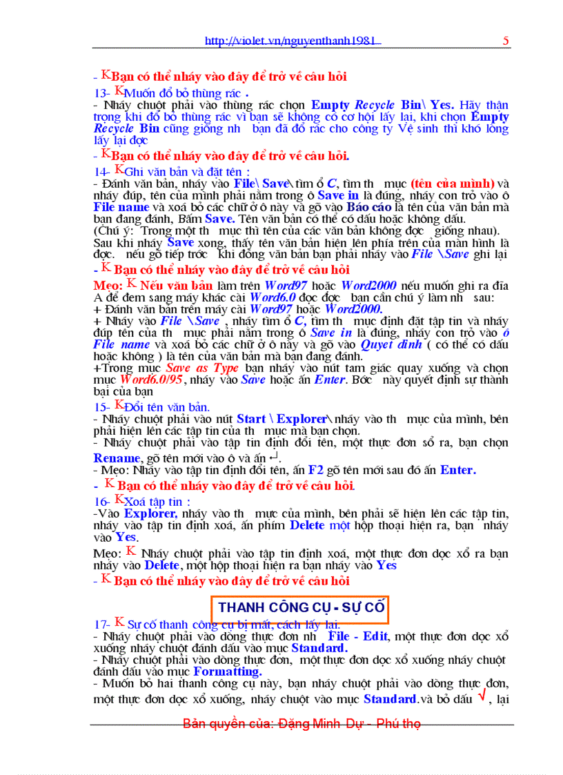 image for page Vi tính thật là đơn giản cực hay