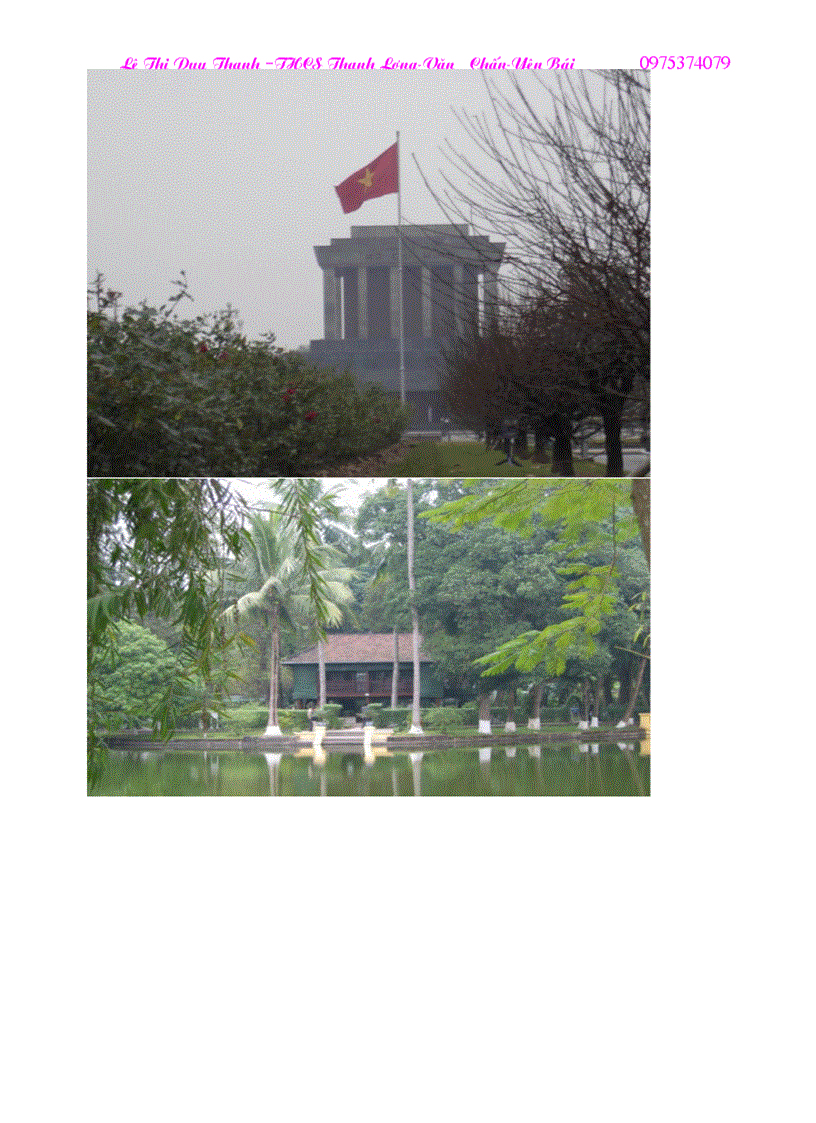 image for page VIENG LANG BAC chị Thanh YB gửi Nhạn