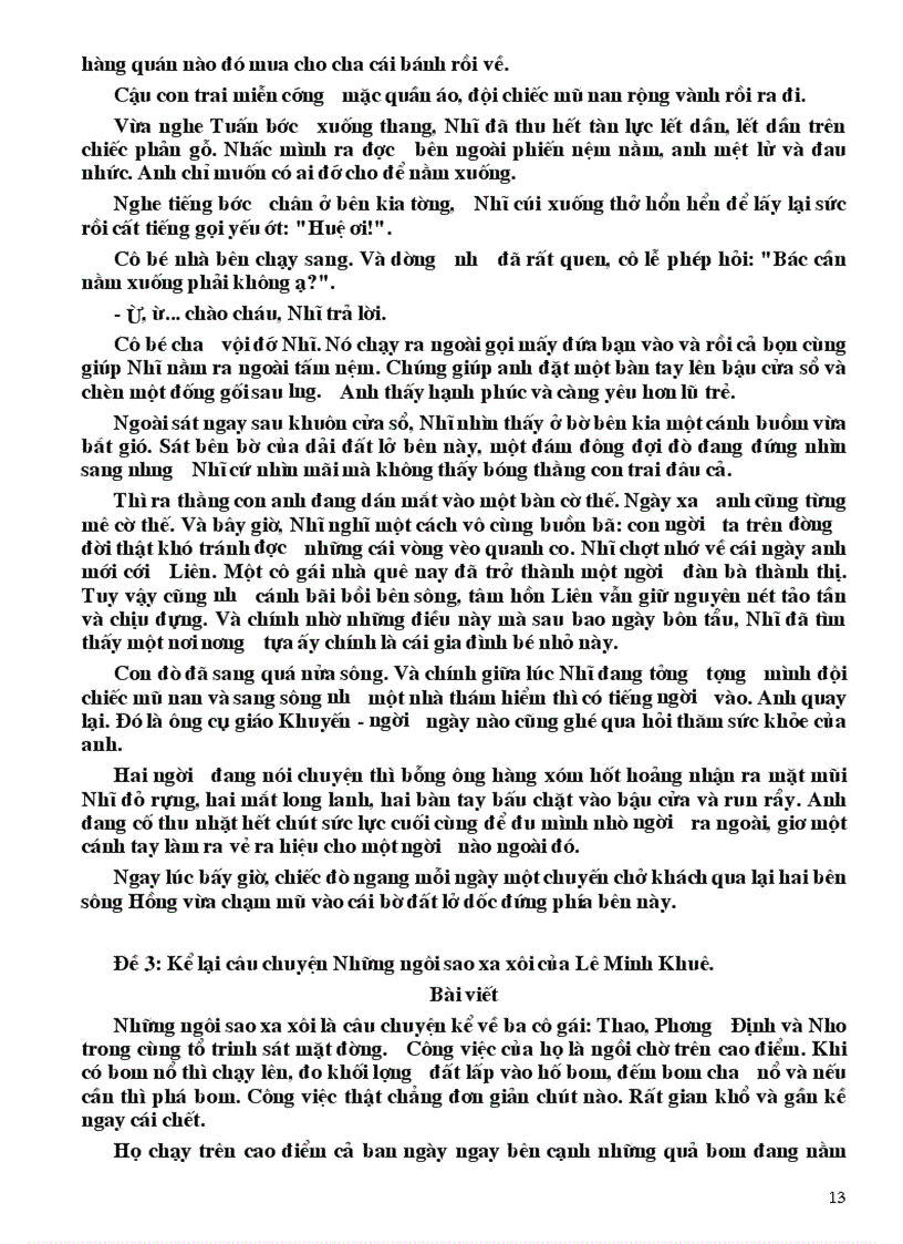 image for page Bai van mau hay lop 10