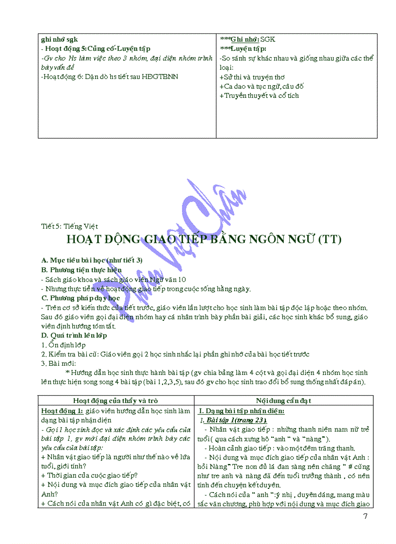 image for page Bộ g a ngữ văn 10 theo chương trình mới