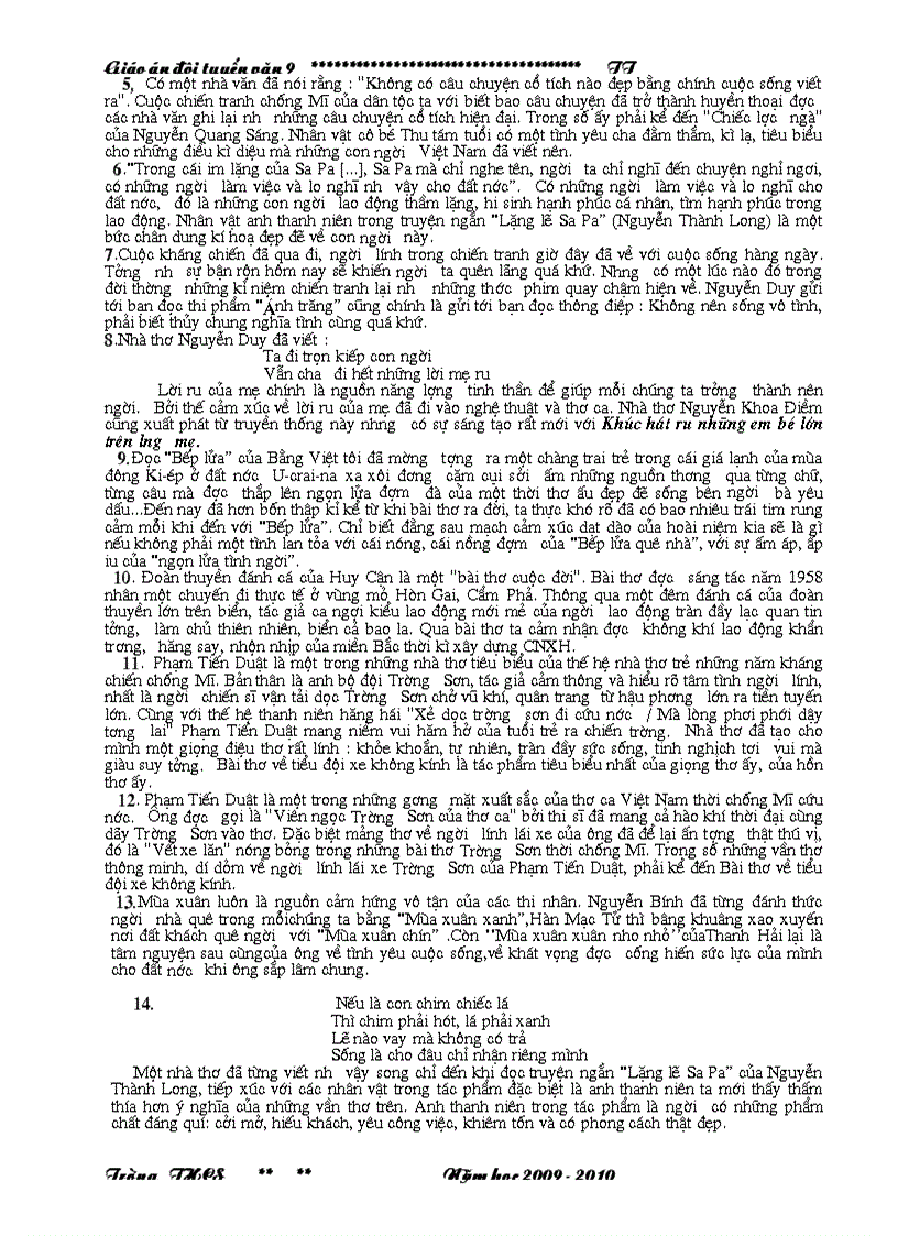 image for page Cách mở bài Văn 9