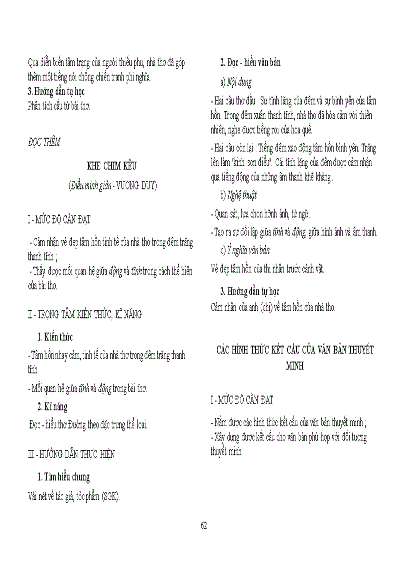 image for page Chuẩn kiến thức kỹ năng