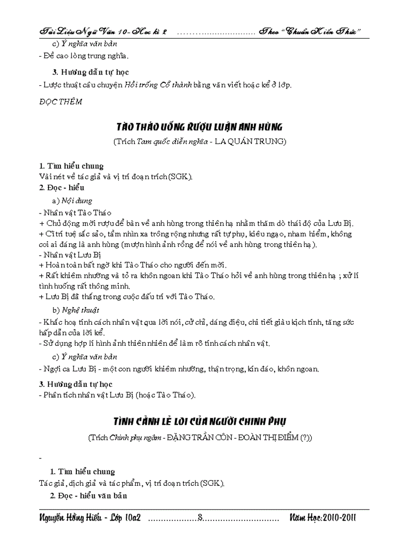 image for page Đề cương ôn thi hkII khối 10