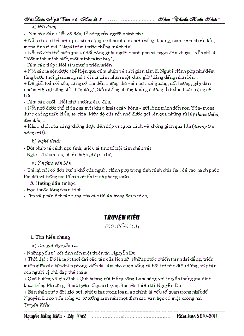 image for page Đề cương ôn thi hkII khối 10