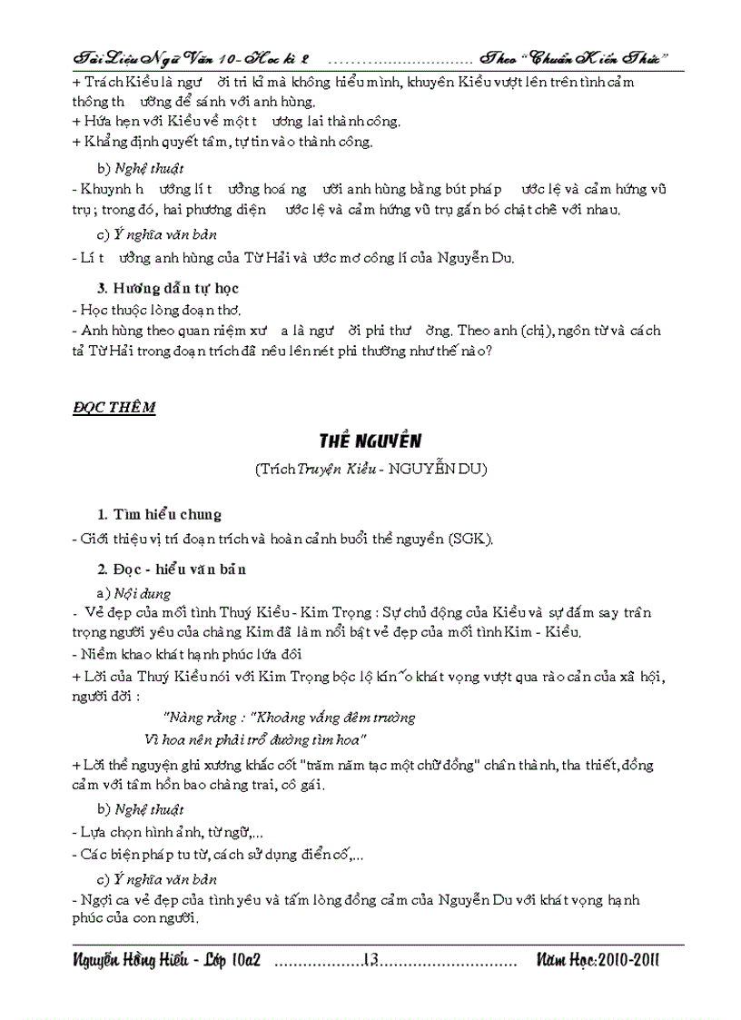 image for page Đề cương ôn thi hkII khối 10