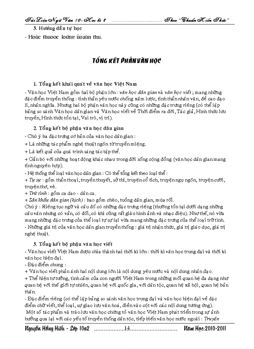 image for page Đề cương ôn thi hkII khối 10