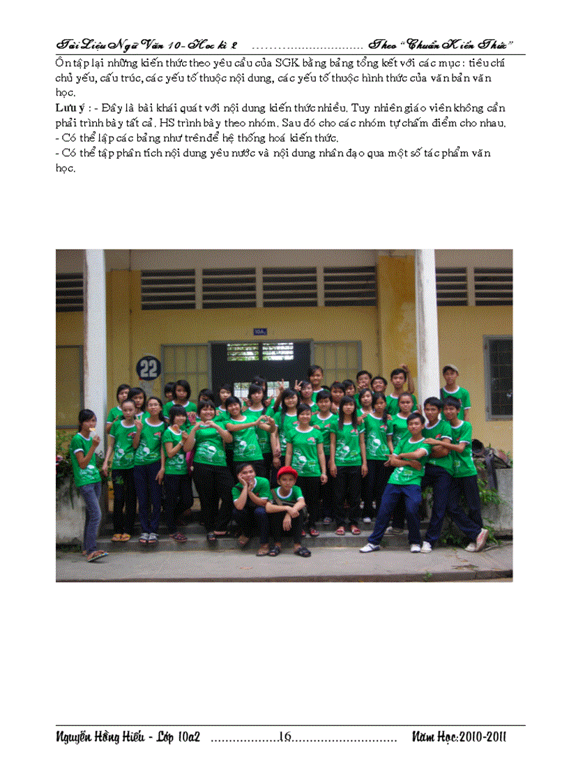 image for page Đề cương ôn thi hkII khối 10