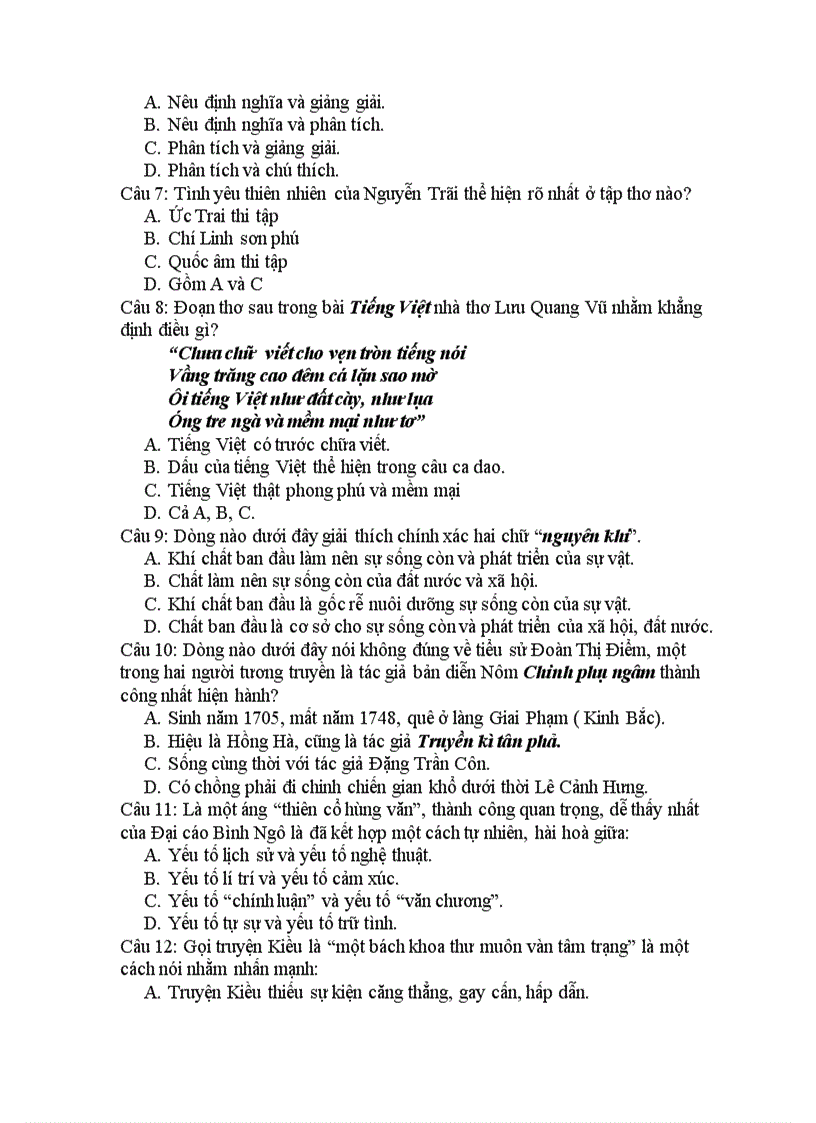 image for page Đề thi HKII lớp 10