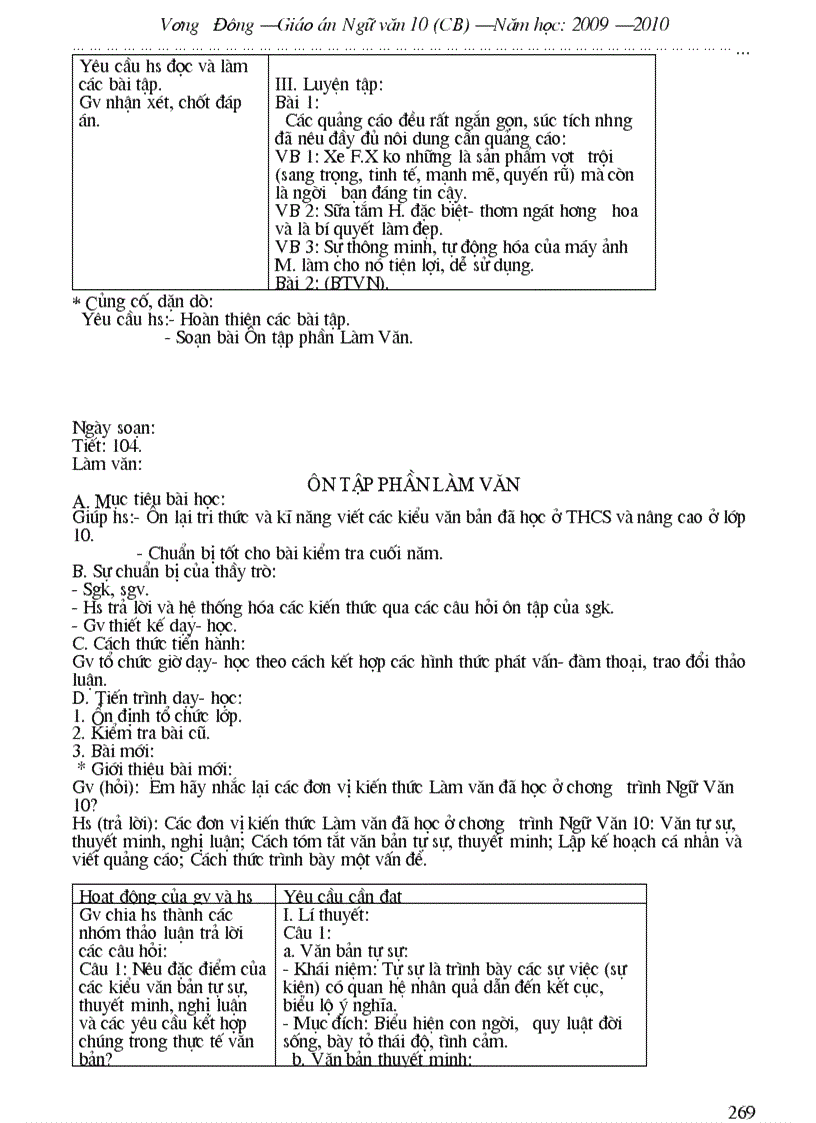 image for page Giao an 10 CB tron bo da chỉnh sua chuan