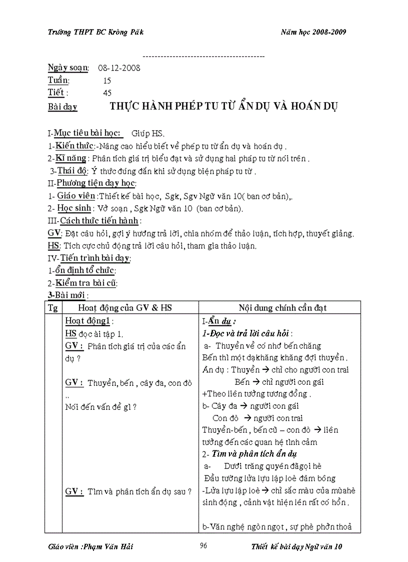 image for page Giáo án 10 chuẩn trọn bộ