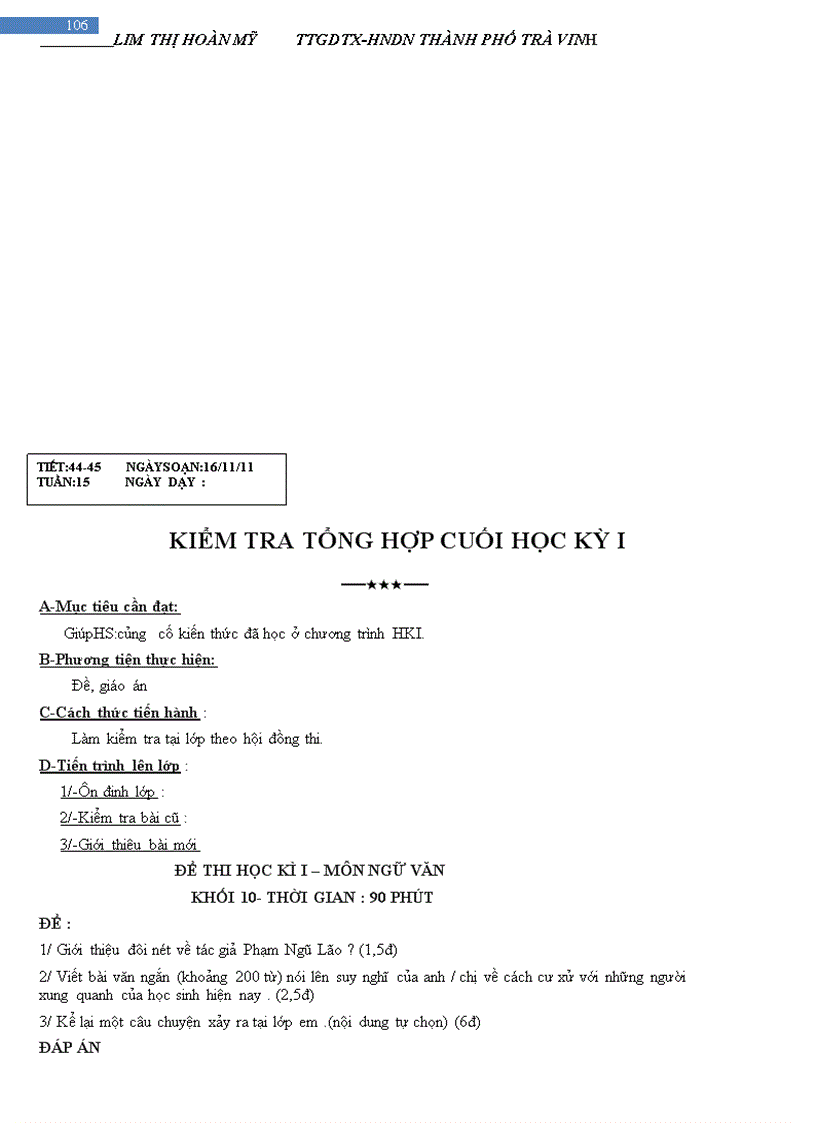 image for page Giao an 10 hệ GDTX HKI