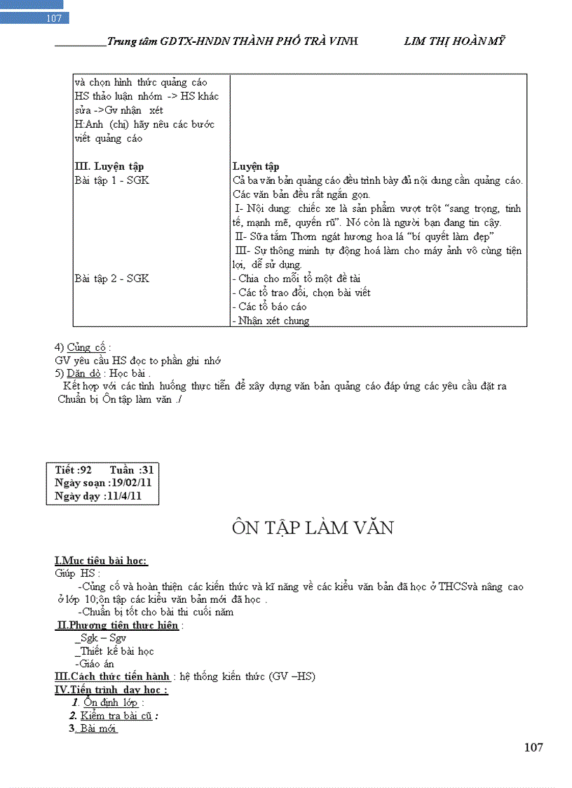 image for page Giáo án 10 hệ gdtx hkii