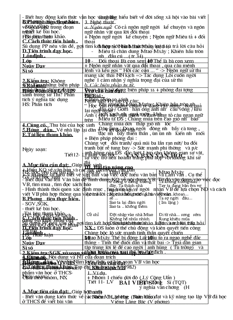 image for page Giao an 10 nang cao tron bo doc