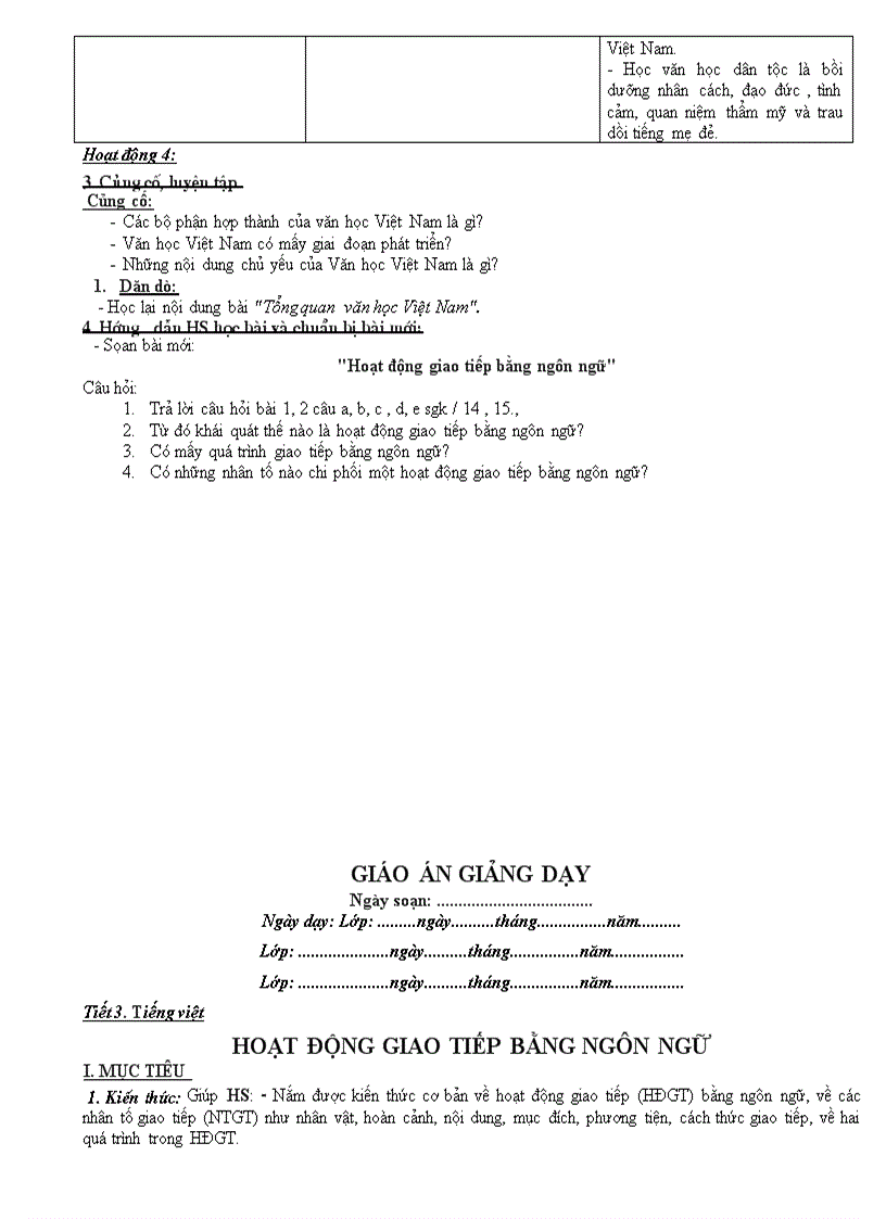 image for page Giáo án 10 soan theo Chuẩn KTKN