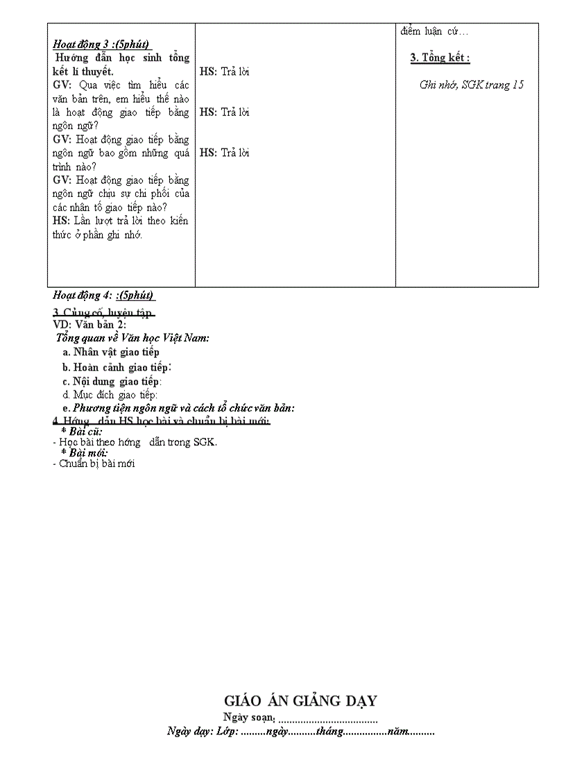 image for page Giáo án 10 soan theo Chuẩn KTKN