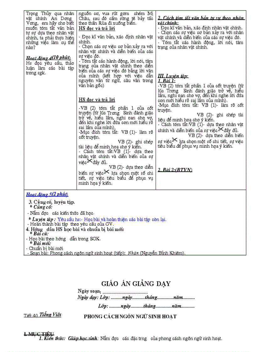 image for page Giáo án 10 soan theo Chuẩn KTKN