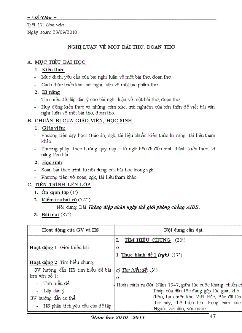 image for page Giao an 12 Chuan khong can chinh hk1