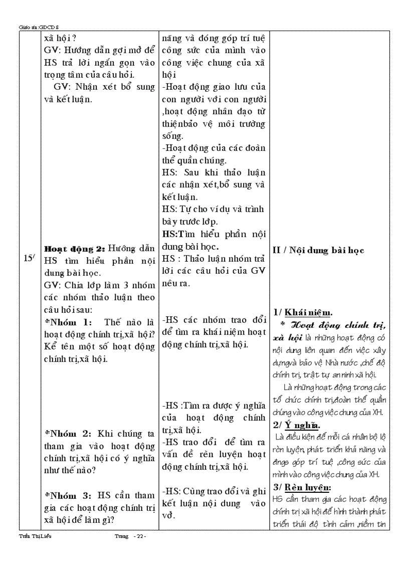 image for page Giao an cong dan 8 hay ca bo