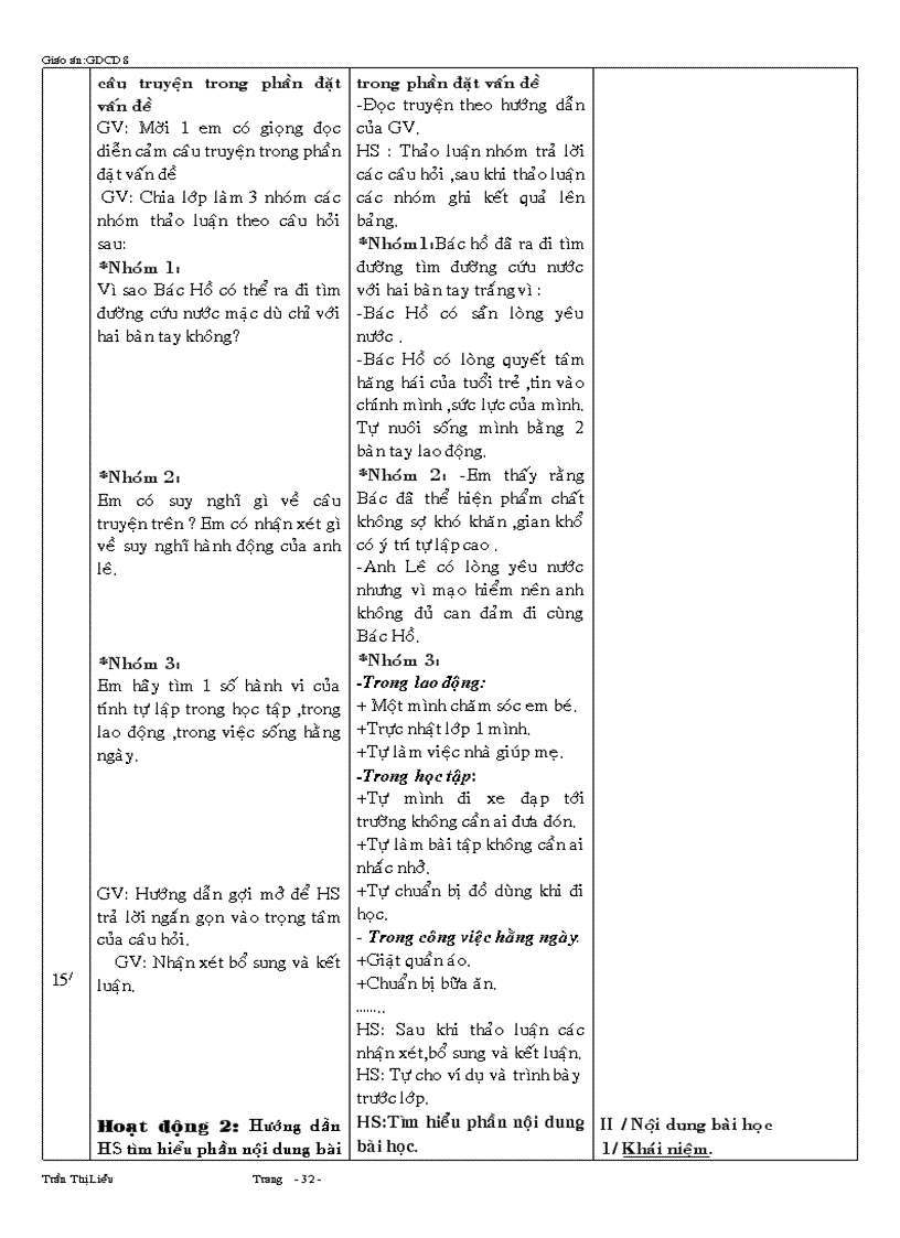 image for page Giao an cong dan 8 hay ca bo