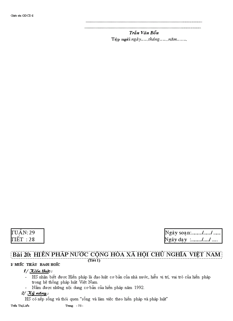 image for page Giao an cong dan 8 hay ca bo