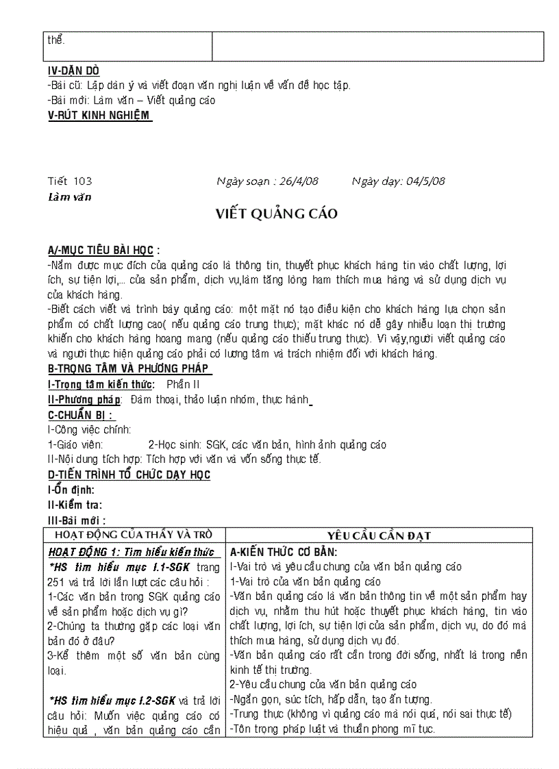 image for page Giáo án ngữ văn 10 chi tiết