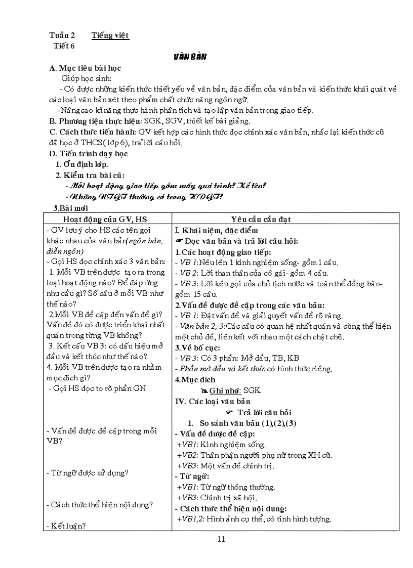image for page Giao an NGU VAN 10 co ban nam hoc 2008 2009